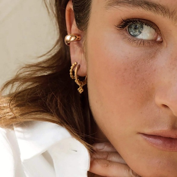 MYEARS Jewelry - MYEARS Women Huggie Earrings Gold Hoop 14K Gold Filled Small